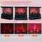 Freestanding Electric Fireplace with 3-Level Vivid Flame Thermostat